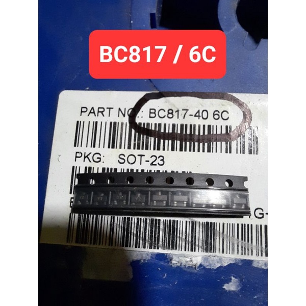 Transistor 6C BC817 10pcs