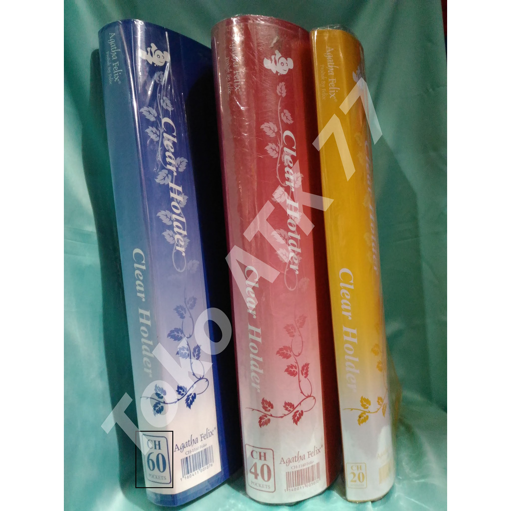 

Map File Clear Holder F4 Folio isi 60 Sekat Plastik Banyak Bagus READY STOCK