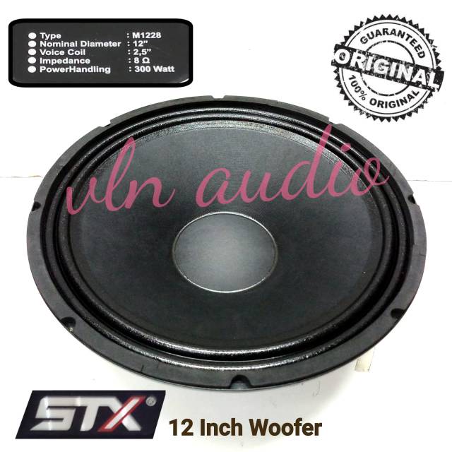 Speaker komponen STX 12IN WOOFER ORIGINAL