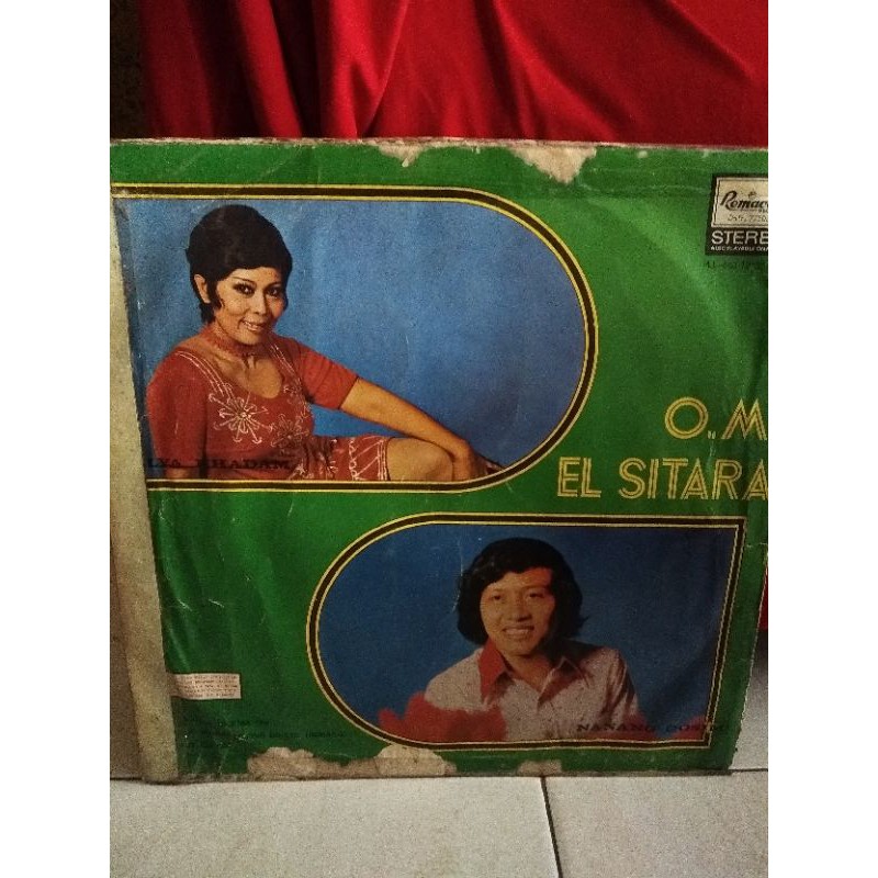 O.M EL SITARA by Ellya Khadam - PIRINGAN HITAM VINYL