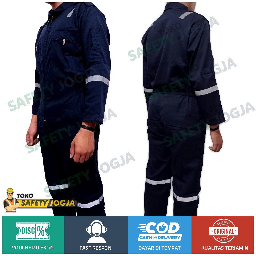 COVERALL WEARPACK TERUSAN SERAGAM PAKAIAN SAFETY KERJA