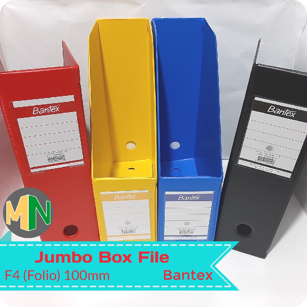 

Jumbo Box Magazine File Folio Bantex