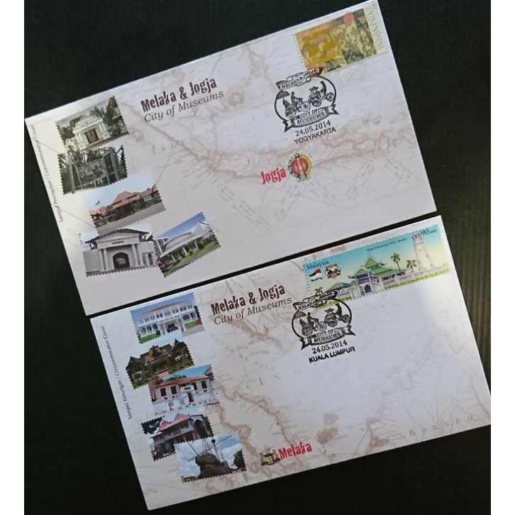 

Sepasang Sampul Peringatan Melaka & Jogja City Of Museums 2014