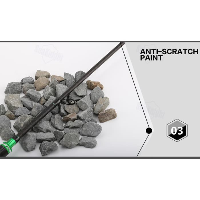 Terlaris  Seaknight joran bc baitcasting baitcast rod mancing pancing telescopic