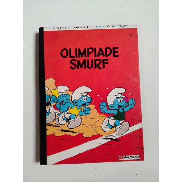 olimpiade smurf bundle komik eropa
