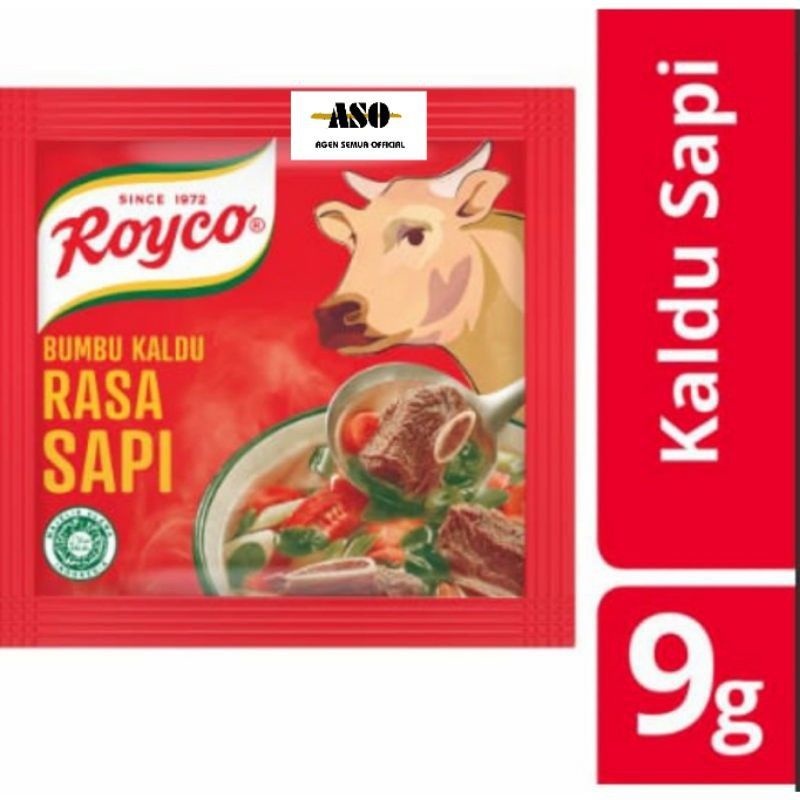 

Royco rasa ayam sapi sachet 8gram