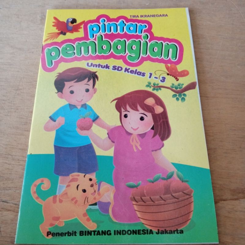 BUKU PAKET ISI 4 BUKU PINTAR  BERHITUNG PENJUMLAHAN PENGURANGAN PEMBAGIAN PERKALIAN, 15×25Cm