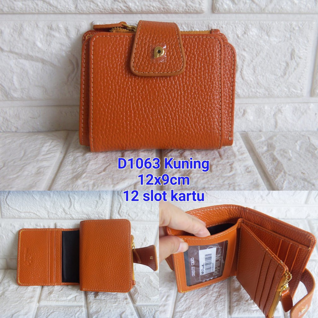 Dompet Papillon Original D1063 Kuning