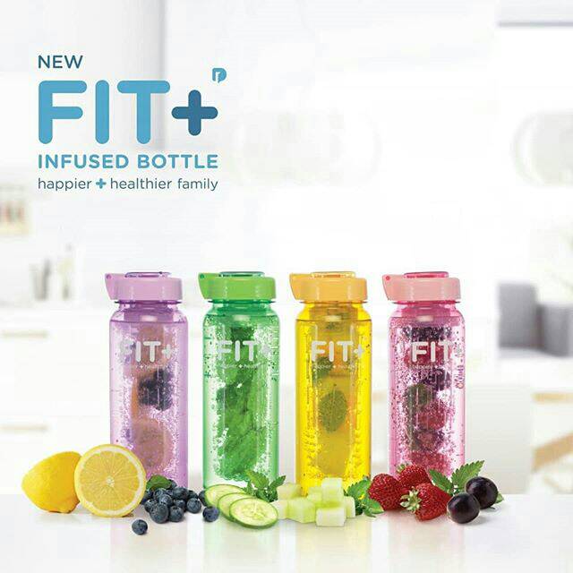 Fit + infused bottle (botol infuser water)