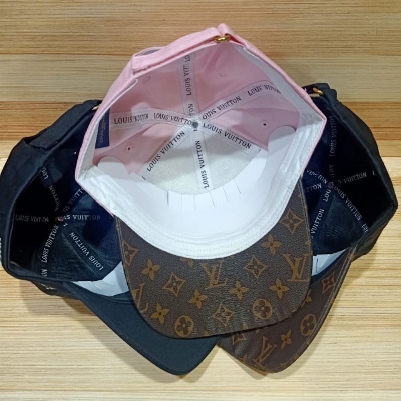 Topi LV Monogram &amp; Damier Topi Baseball Premium impor