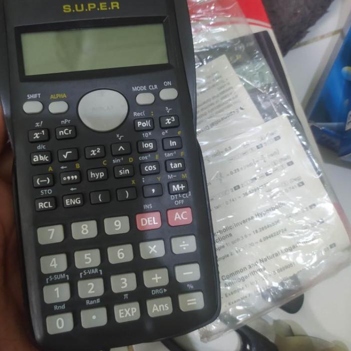 

Penawaran KALKULATOR SCIENTIFIC ESA 350 SIN COS TAN terlaris berkualitas Kalkulator Scientific School Murah 12 Digit Sin Cos Calculator Kantor Sekolah Bagus 350MS #murah