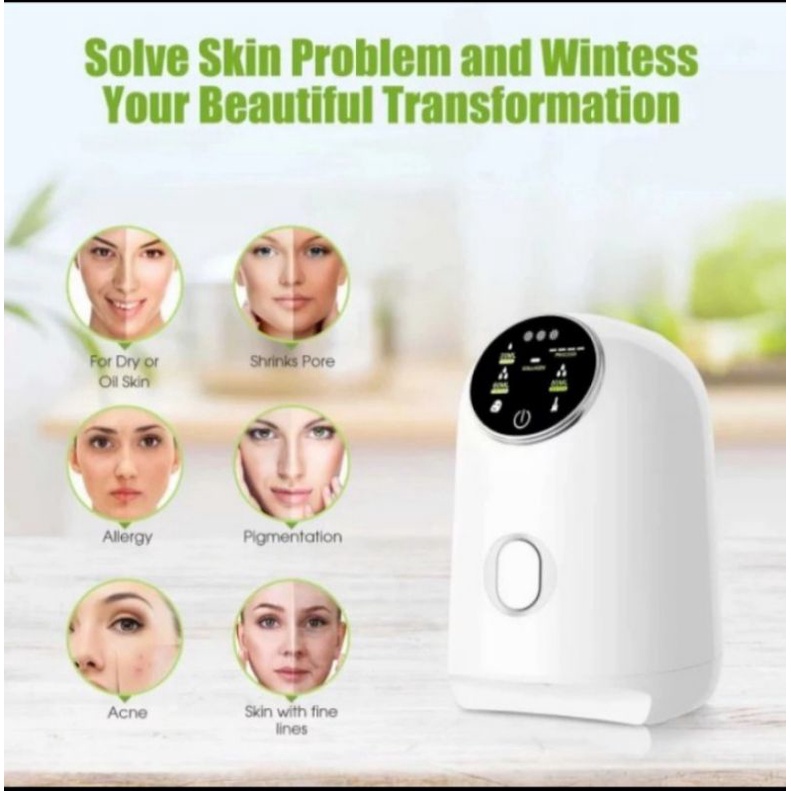 Ready// BERGARANSI// Mesin Pembuat Masker Wajah Organik/ DIY Face Mask Machine Maker// Bagusss bange