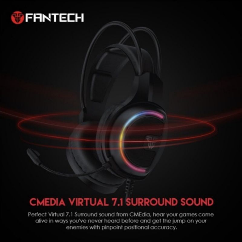 Fantech HG16s Sniper USB RGB Gaming Headset 7.1 Virtual surround