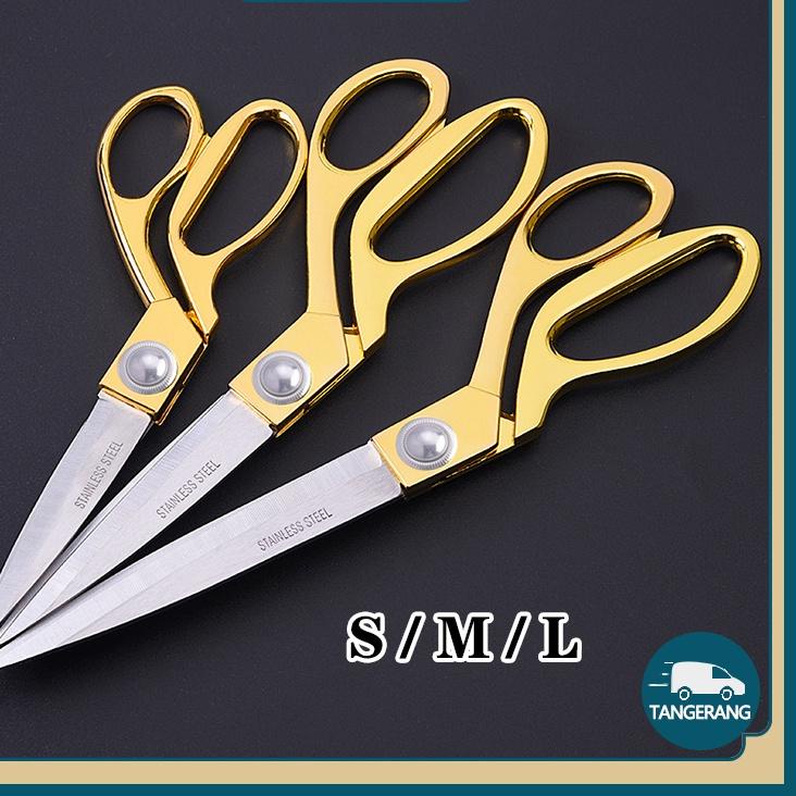 

Terbaru! 丨S/M/L丨Gunting Kain / Tailor Scissors / Gunting Penjahit ダ