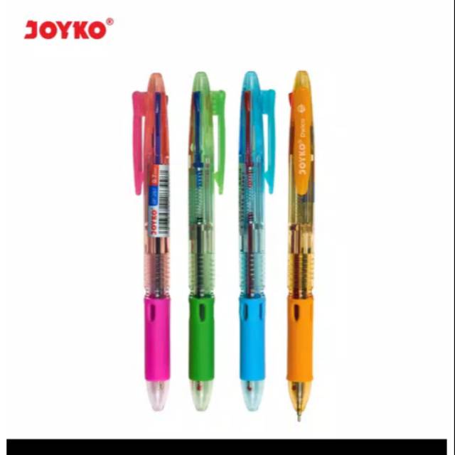 

Pulpen joyko 0.7mm biru merah
