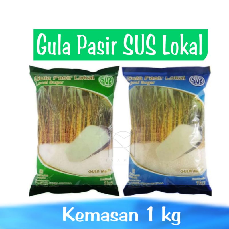 

Gula Pasir SUS Putih 1kg Lokal