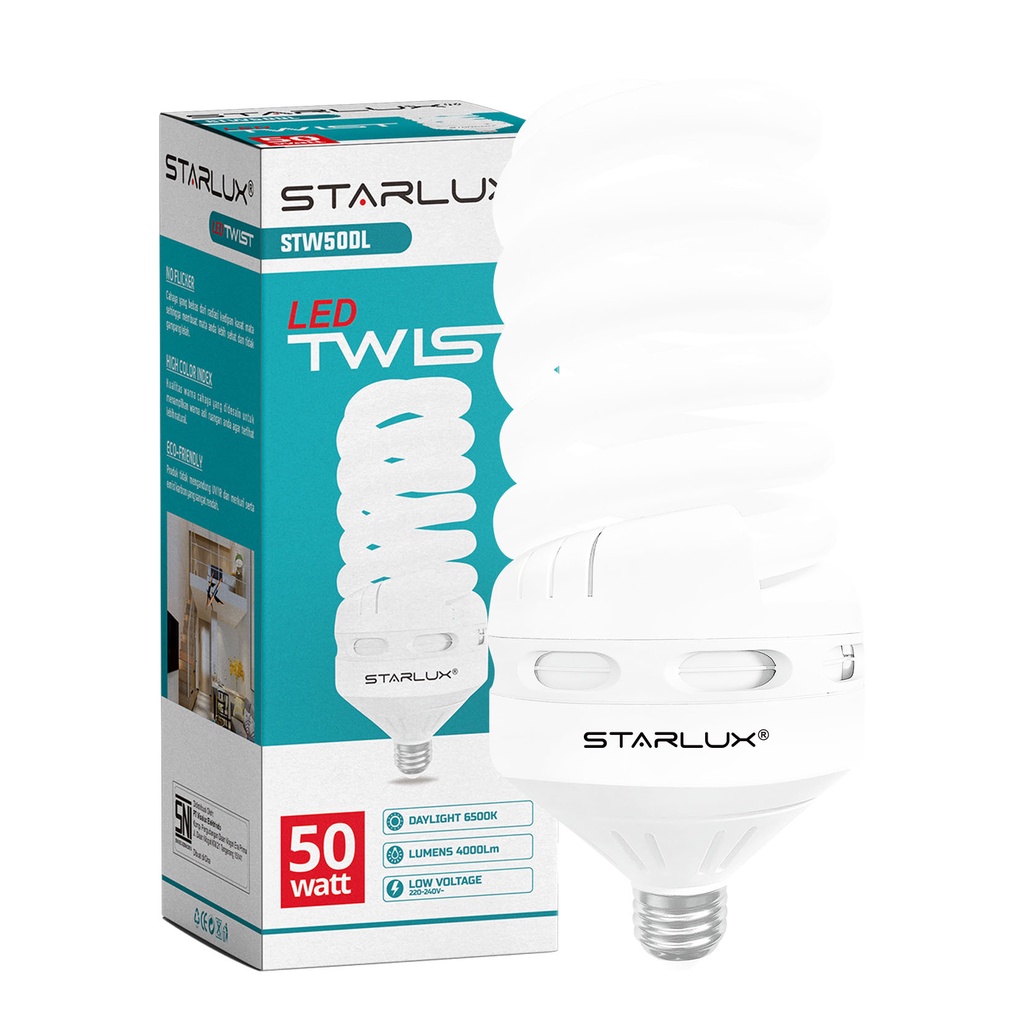 Lampu Led Spiral 50W ber SNI STARLUX
