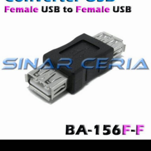 Converter female USB to female USB
