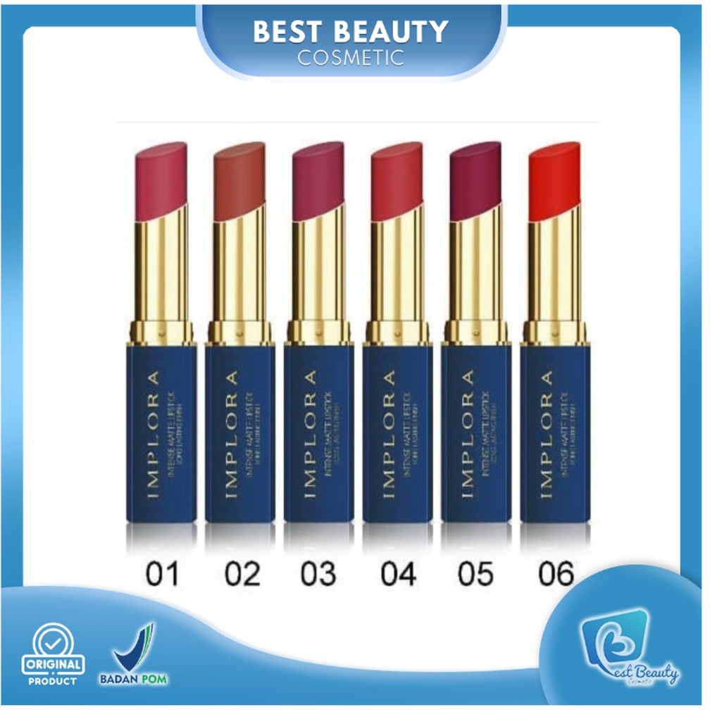 ★ BB ★ IMPLORA Intense Matte Lipstick / Implora Intensif Lipstik / Impora Lipstick Matte Intense