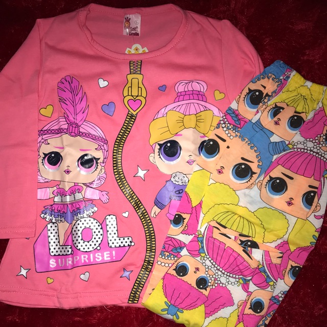 Baju tidur anak LoL