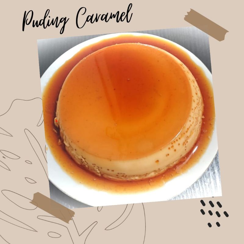 

Puding susu caramel