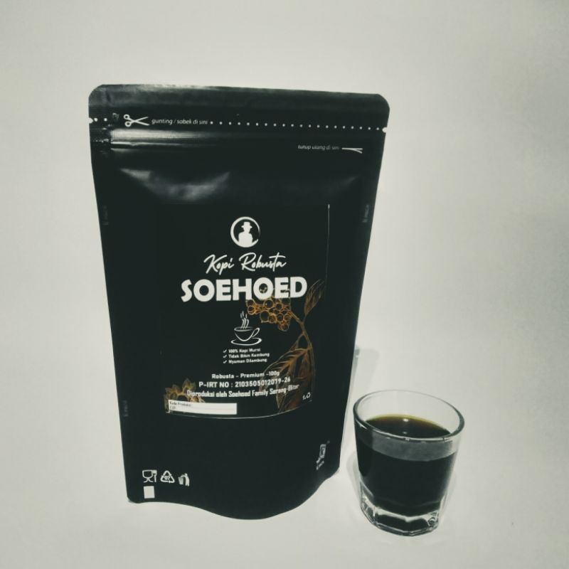 

Kopi Robusta Soehoed 100g