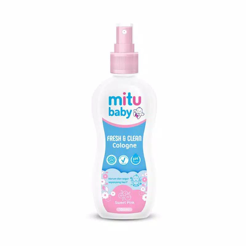 Mitu baby Cologne Spray Ready 100ml &amp; 50ml Original 100%