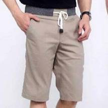 Celana Chino Pendek Pria mick pinggang karet rip katun twill surfing santaI