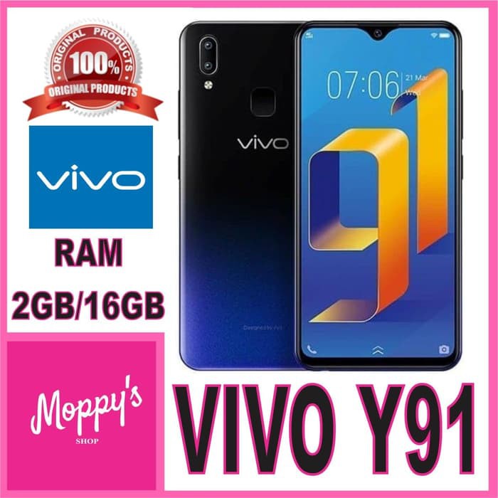 VIVO Y91 2GB / 16GB 16 GB GARANSI RESMI VIVO INDONESIA | Shopee Indonesia