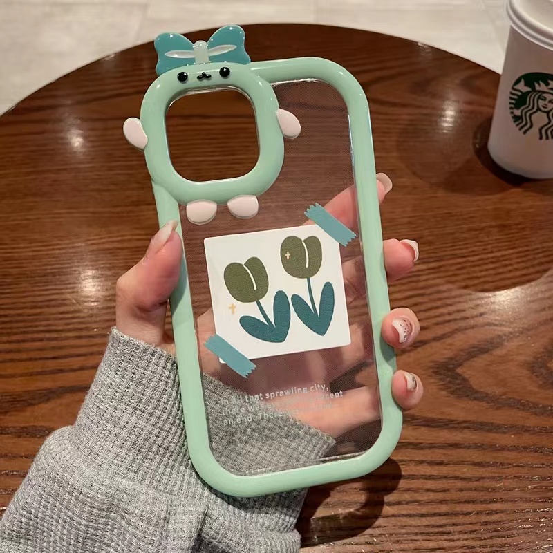 Ins Soft Case TPU Motif Bunga Tulip Untuk iPhone 14 14pro 14max 14prm 13 13pro 13pro 13prm 11 6splus 7Plus 8Plus Xr XS 13 12pro Max