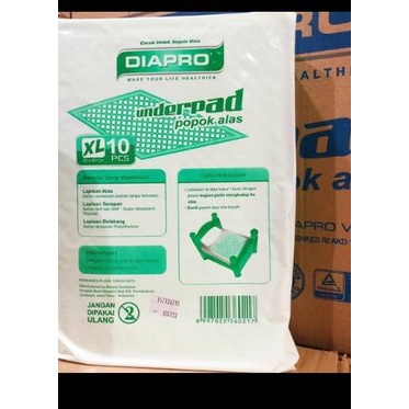 ☏ ✓UNDERPAD / POPOK ALAS DIAPRO BABY/DEWASA ☟