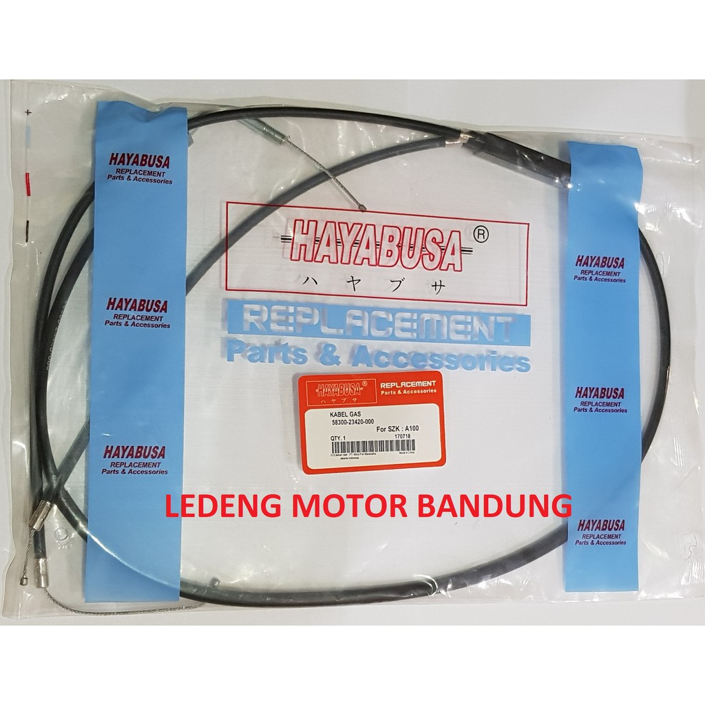 Kabel Gas A100 Throttle Cable Hayabusa Lokal Suzuki A 100cc