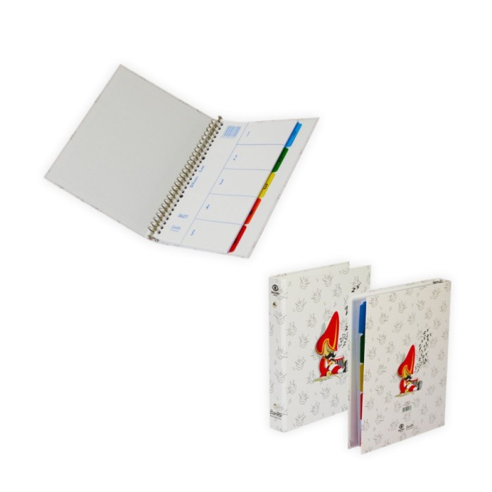 

Mantap Bantex Binder Kuliah Sekolah Size B5 / Size A5 Dagadu Limited