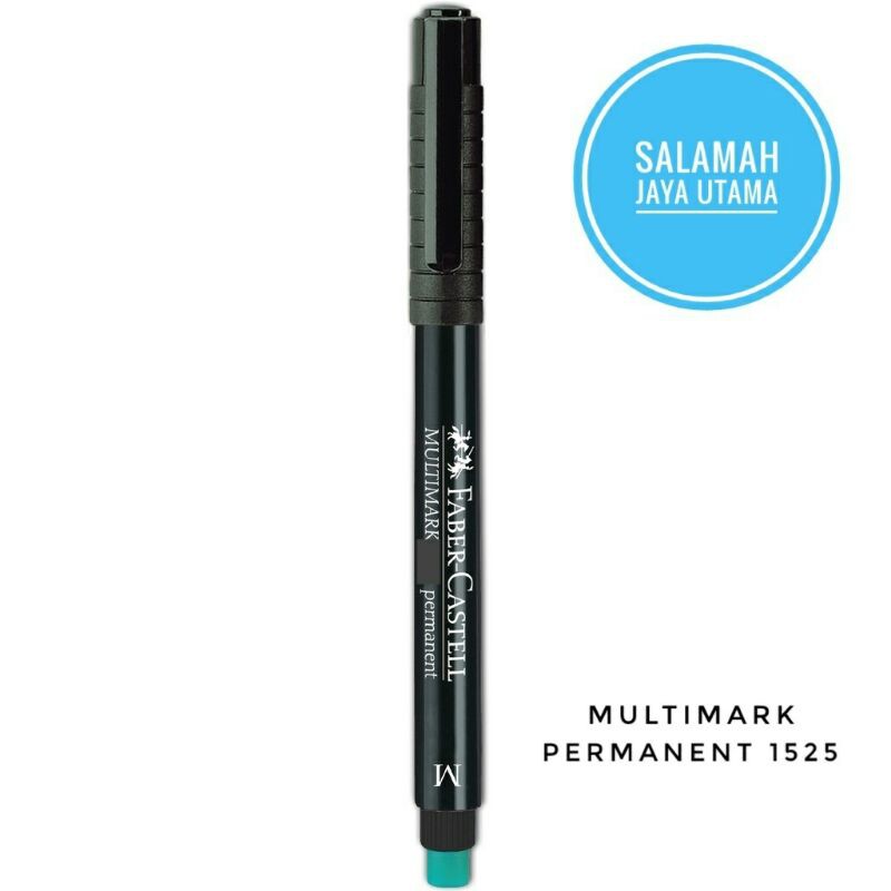 

Spidol OHP / Multimark Permanent Marker M Black Faber Castell
