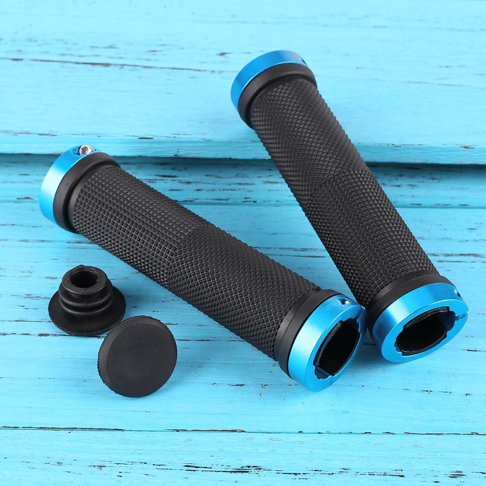 MOJITO 1pair Bike Handlebar Grips MTB Road Cycling Skid-Proof Grips Anti-Skid Plastic Bicycle Handlebar