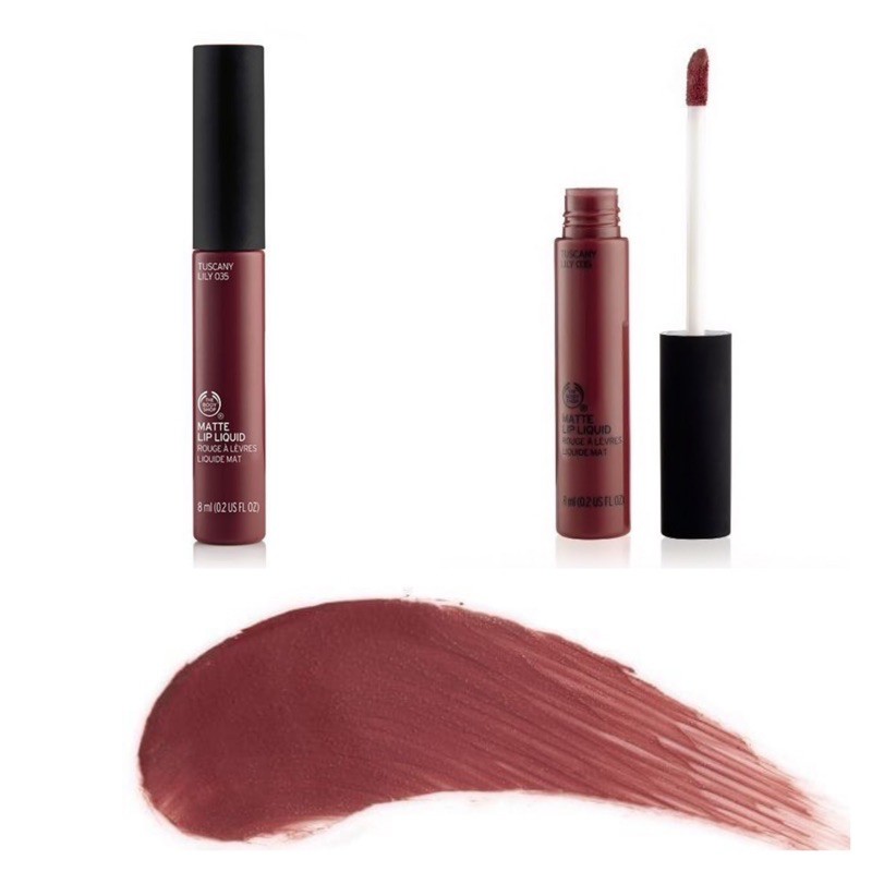 lip matte liquid the body shop original lipstik lipgloss