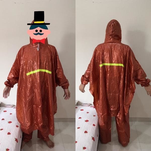 Jas Hujan Ponco Celana Lengan Hybrid / Jas Hujan Poncho Celana Hybrid Batman