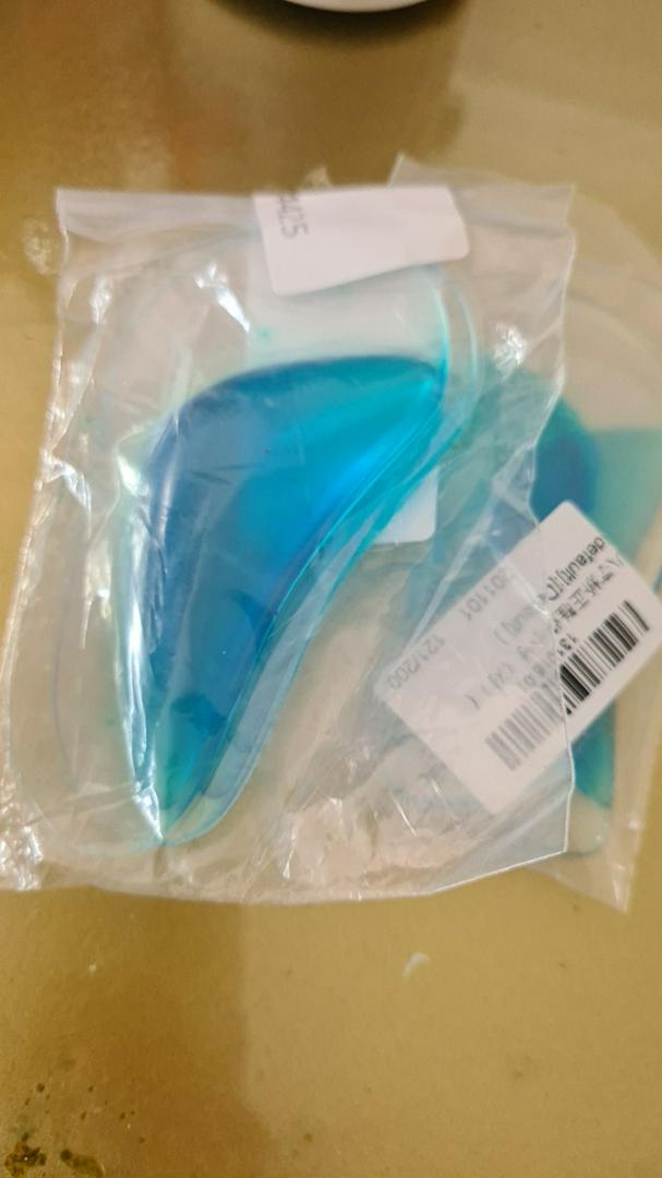 2 Pcs Arch Support Flat Foot Silicone Gel Silikon Insole