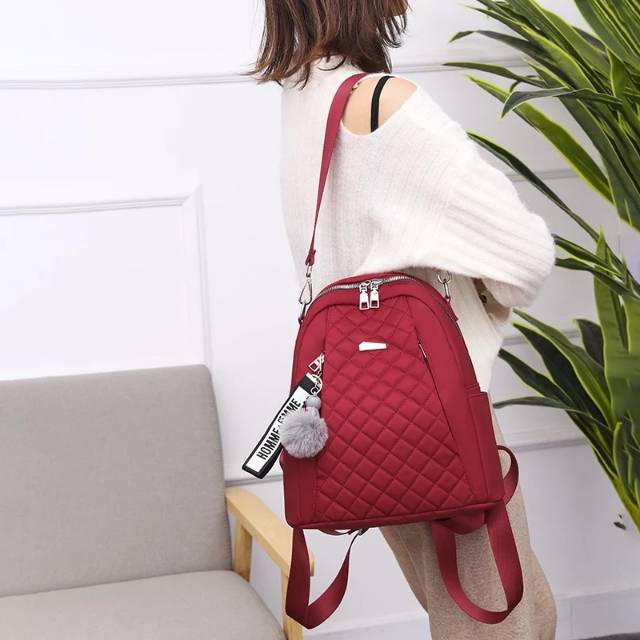 ANSEL WANITA BURBERRY TYPE JC TW 9332 8802 GC Tas Wanita Ransel P GAYA BARU KERJA CEWEK SANTAI P1D30