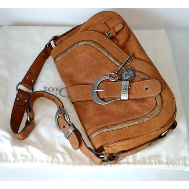 preloved dior saddle bag