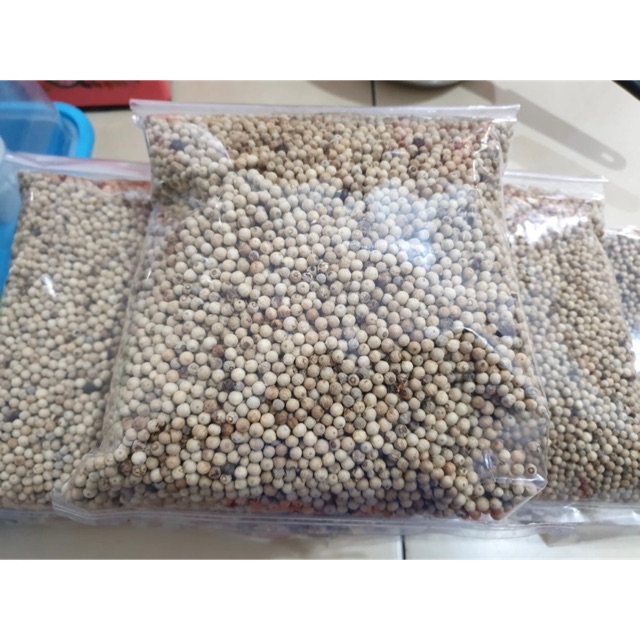 

Biji Lada putih 1kg kualitas bagus
