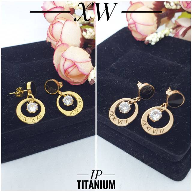 Anting Titanium Romawi E14033