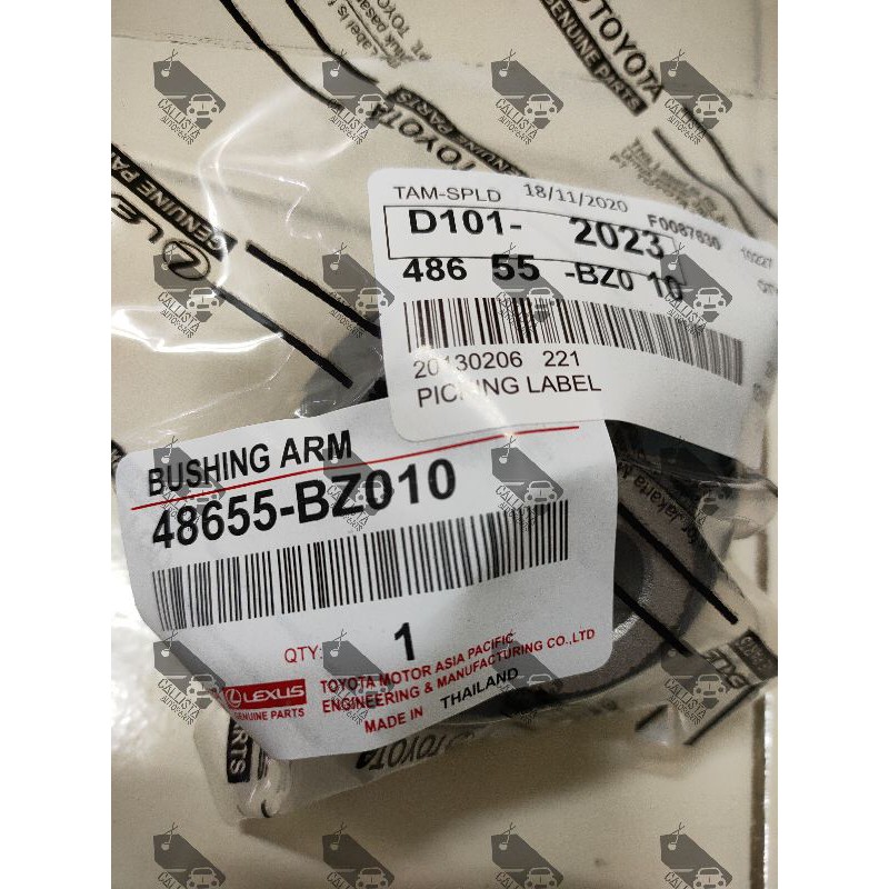 BUSHING ARM BIG AVANZA / BUSHING LOWER ARM AVANZA BIG / BOSH SAYAP BAWAH BESAR AVANZA