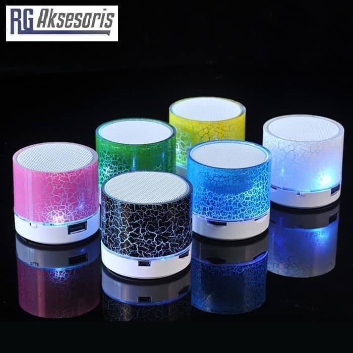 Speaker Bluetooth RETAK LAMPU LED