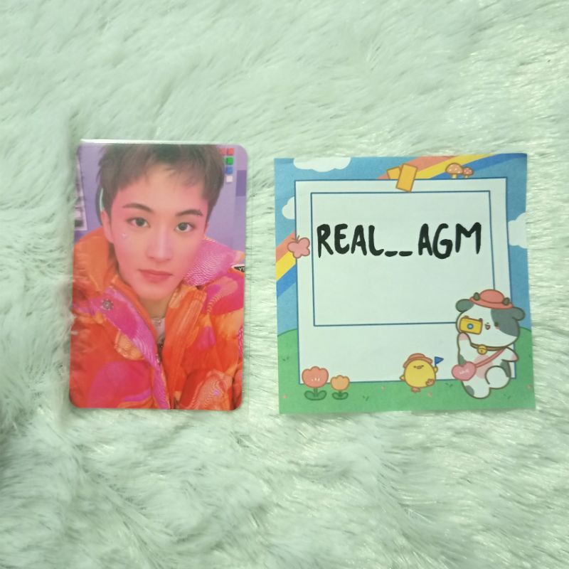 READY STOCK OFFICIAL PC PHOTOCARD POCA LD Lucky Draw Glitch Mode GLIMO NCT DREAM Album Mark Lee MK R