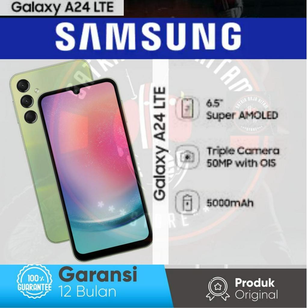 Samsung Galaxy A24 8/128GB-NFC-Garansi resmi