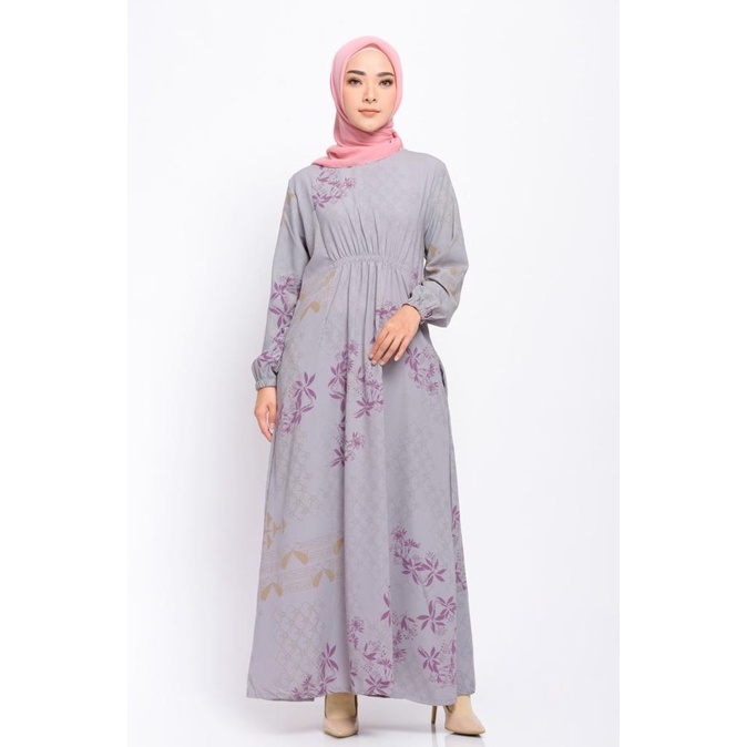 ZM - Gyan Grey Dress Jelita Indonesia Edisi Palembang