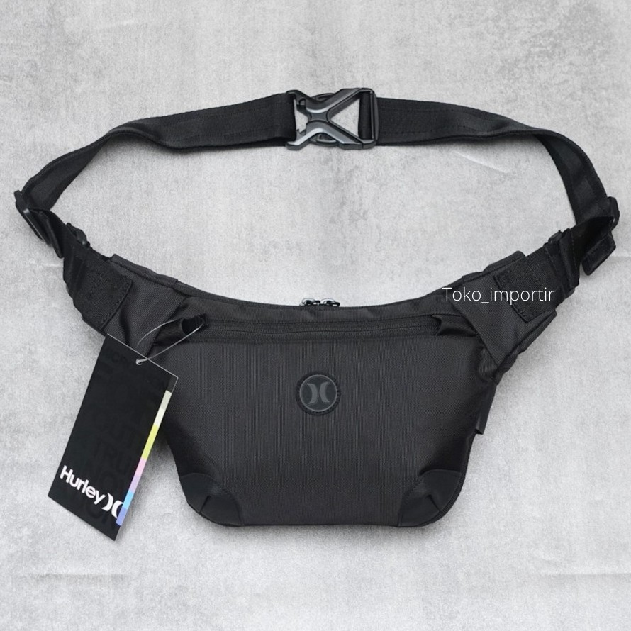 Waistbag Hurley Waterproof Mirror Original Tas Pinggang Pria