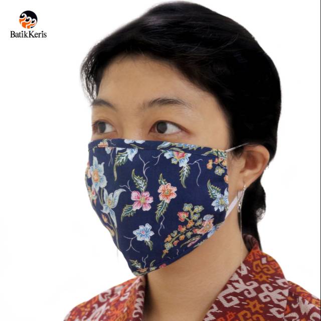 MASKER KAIN 3 lapis by BATIK KERIS
