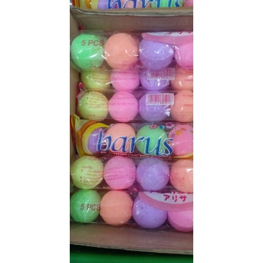 kapur Barus/kamper isi 5 ball besar/pengharum lemari/kamper toilet